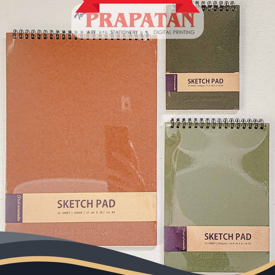 

BONANZA BaliArtemedia Sketch Pad Binder Sketchbook Buku Gambar