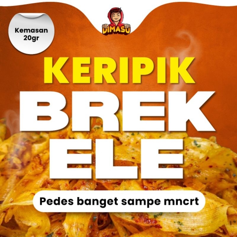 

[ KERIPIK BREKELE KHAS KEBUMEN ] kemasan mini 20gr cocok untuk jualan