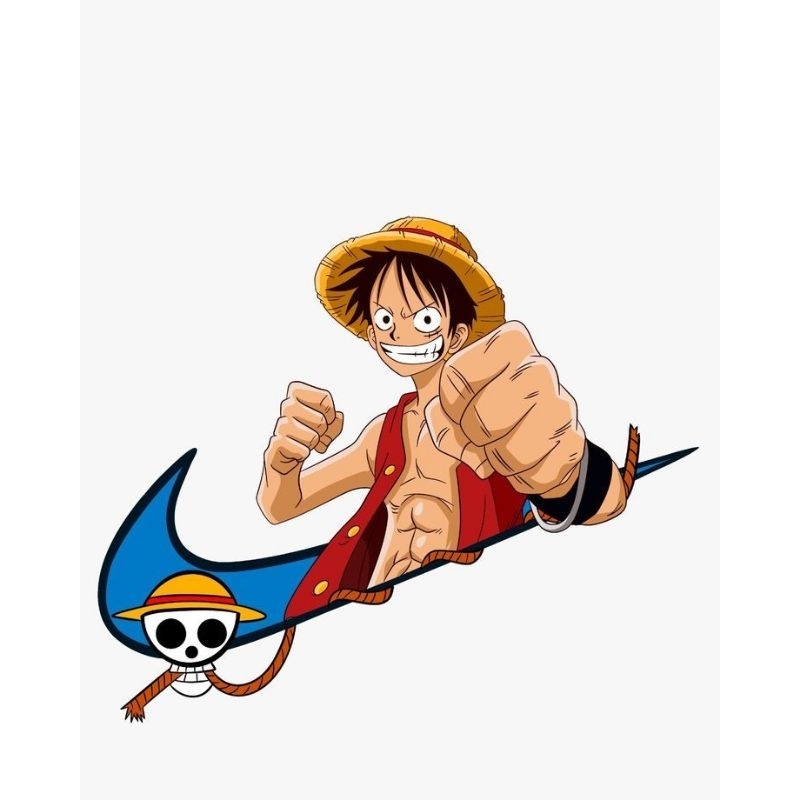 

sticker one piece Nike helogram