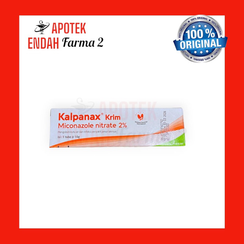 KALPANAX CREAM 10gr PERTUBE JAMUR