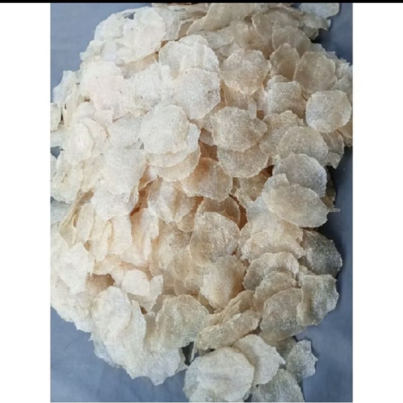 

Krupuk Sego Ciri Khas "Rasa Ndeso" (mentah)