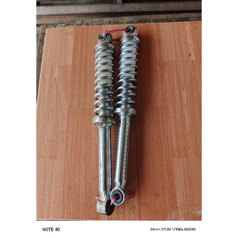shock belakang sepeda bmx motobike 20 model besi kecil mulus nos antiq