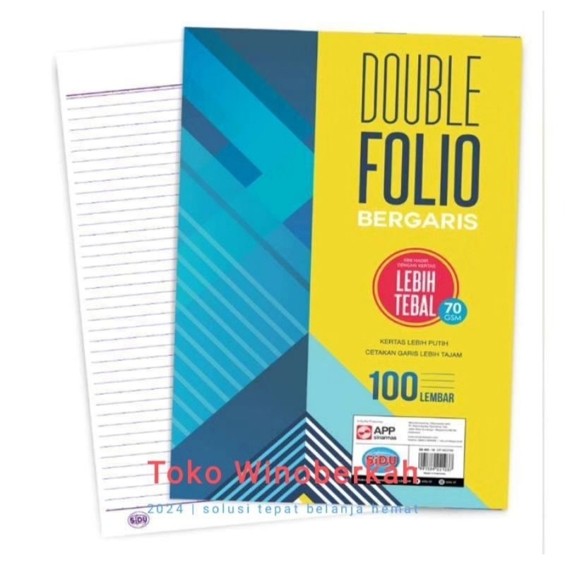 

kertas Double Folio 3pcs