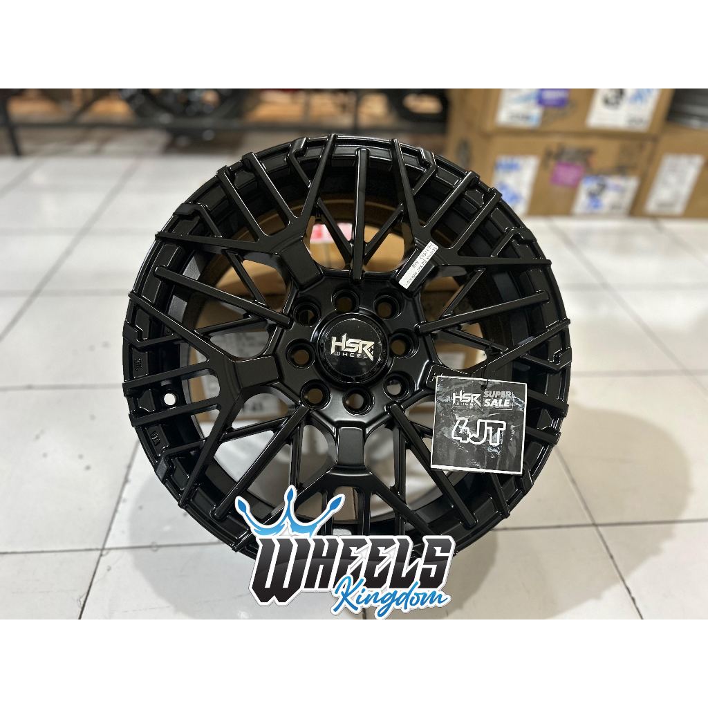 VELG R15 VELG RACING RING 15 MOBIL AVANZA BRIO SIGRA LIVINA HSR BENAWA PCD DOBEL WARNA FULL HITAM