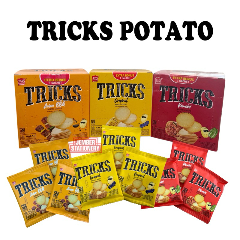 

(10sachet) Tricks Potato / Tricks Snack Kentang