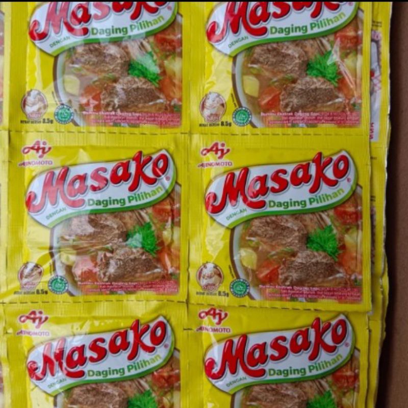 

Masako Sapi Sachet 1 Renceng