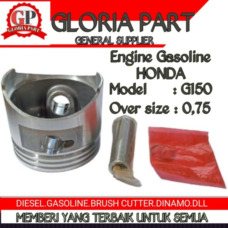 Piston w/pin Gasoline engine HONDA G150