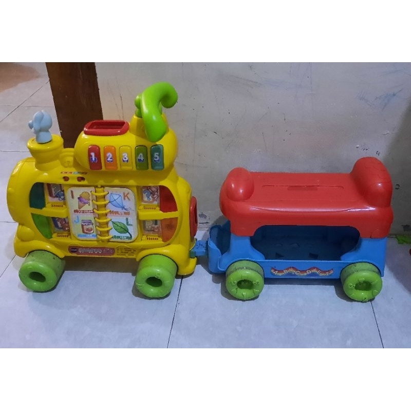 push walker kereta vtech