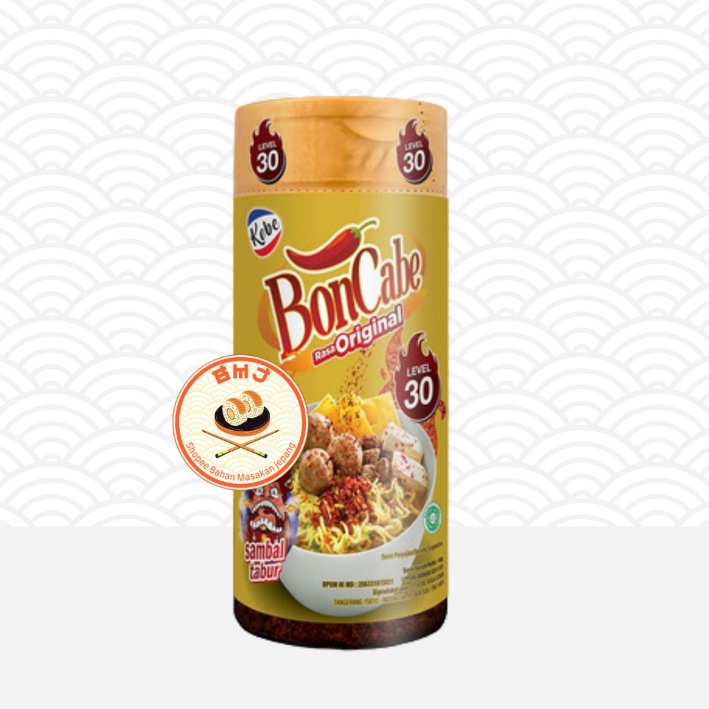 

KOBE BONCABE Level 30 Bon Cabe Botol 40 g Halal │ Lv. 30 Bubuk Cabai Pedas