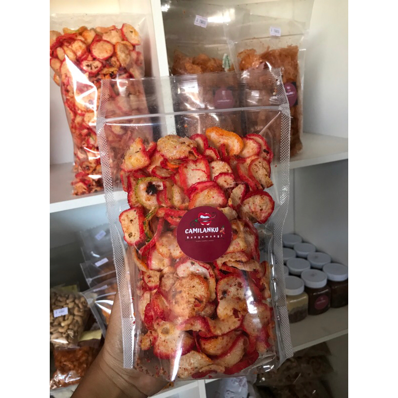 

KERUPUK SEBLAK KRIUK ENAKK TIDAK BANTET 250gr
