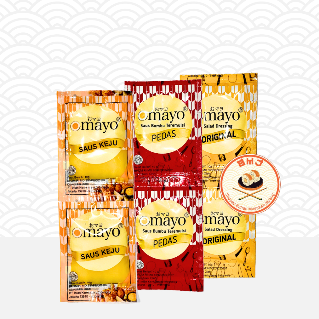 

OMAYO Pedas Keju Original Sachet 10g | omayo pedas | Mayonaise original