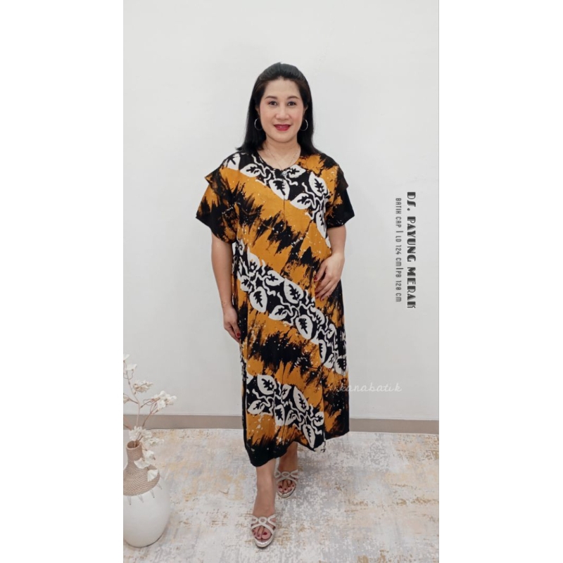 KANA Daster Premium Batik Cap Solo Asli size jumbo