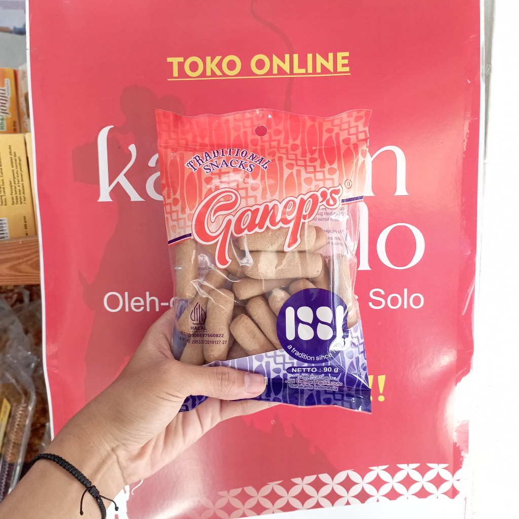 

Sekar_Shop07 Roti Kecik Ganeps 90Gr / Rendah Kolesterol / Khas Solo / Beras Ketan