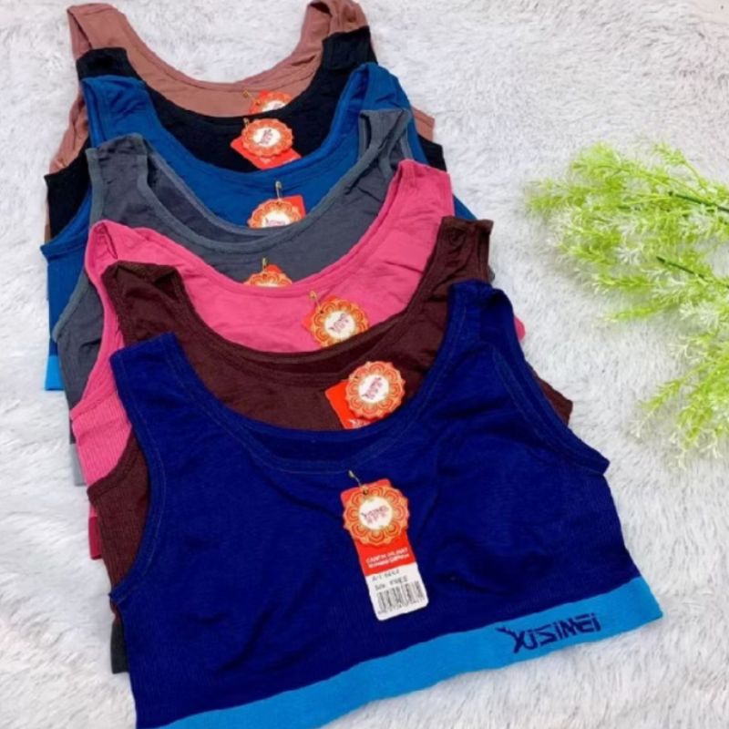 3pcs Miniset Wanita Dewasa Bahan Rajut Jumbo Olahraga