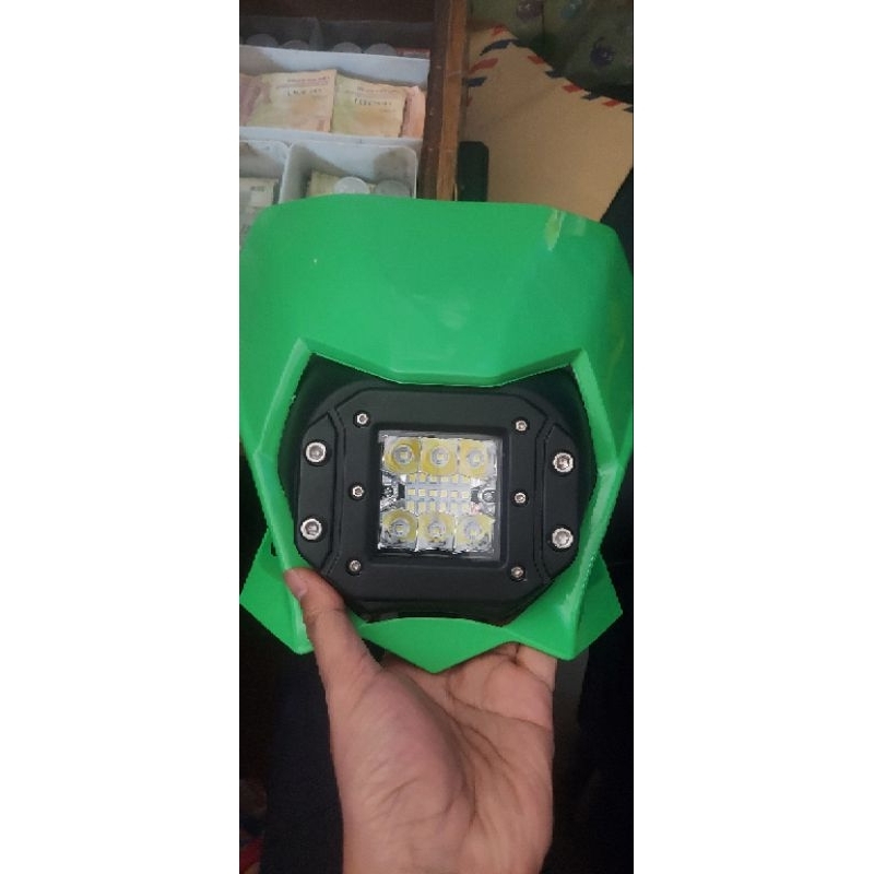 lampu depan klx 140 dtracker 150 bf led