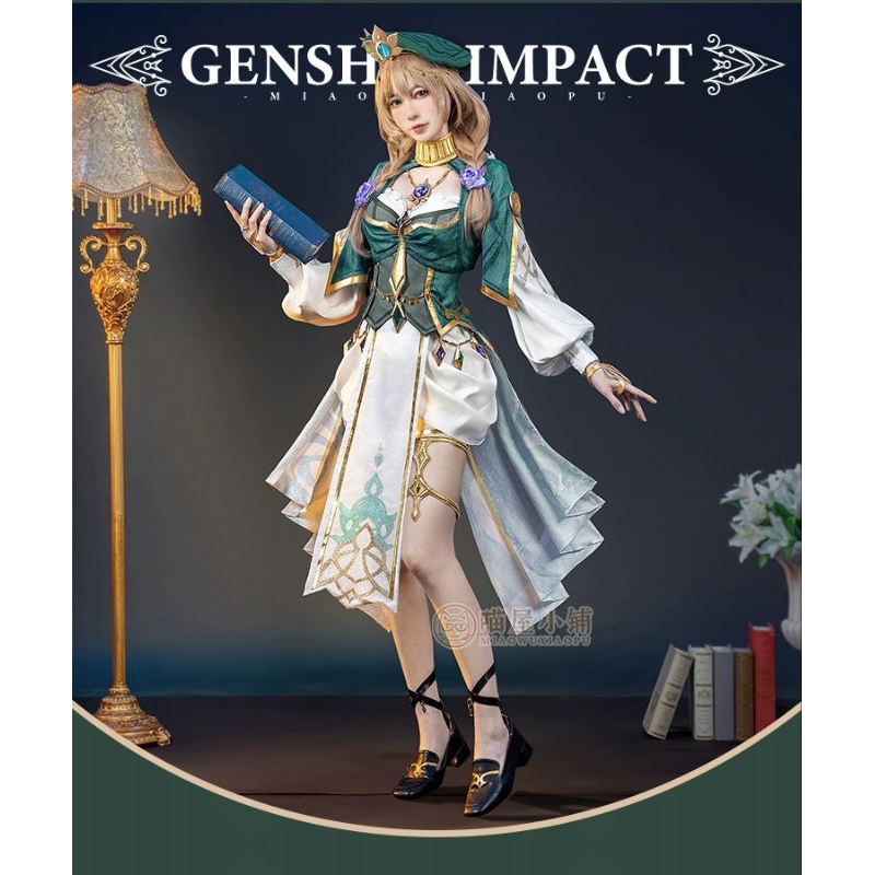 Lisa skin sumeru costume cosplay [Miaowucos]