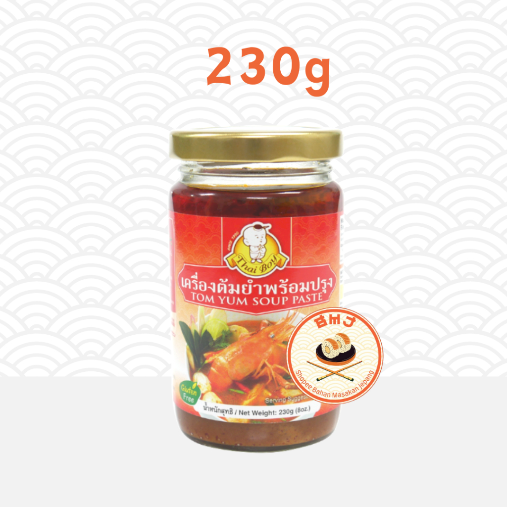 

THAI BOY Tomyum Paste Pasta Bumbu Tomyam 230 g