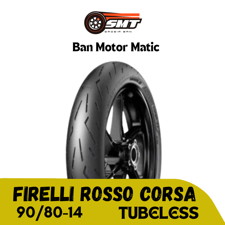 PIRELLI ROSSO CORSA 2 Ring 14 90/80-14 Tubeless Ban Motor Soft Compound Matic