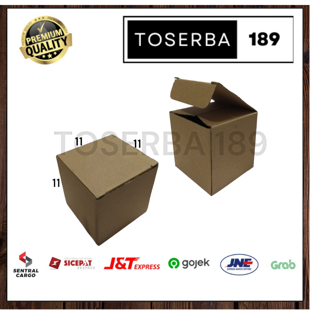 

kardus packing diecut/box pizza uk 11x11x11 cm