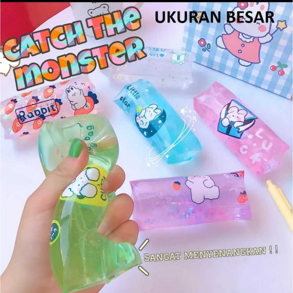 MAINAN CATCH THE MONSTER WATER SNACK JUMBO