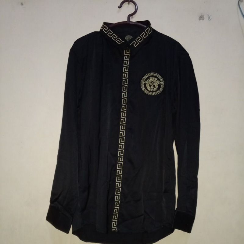 Kemeja Versace Lengan Panjang