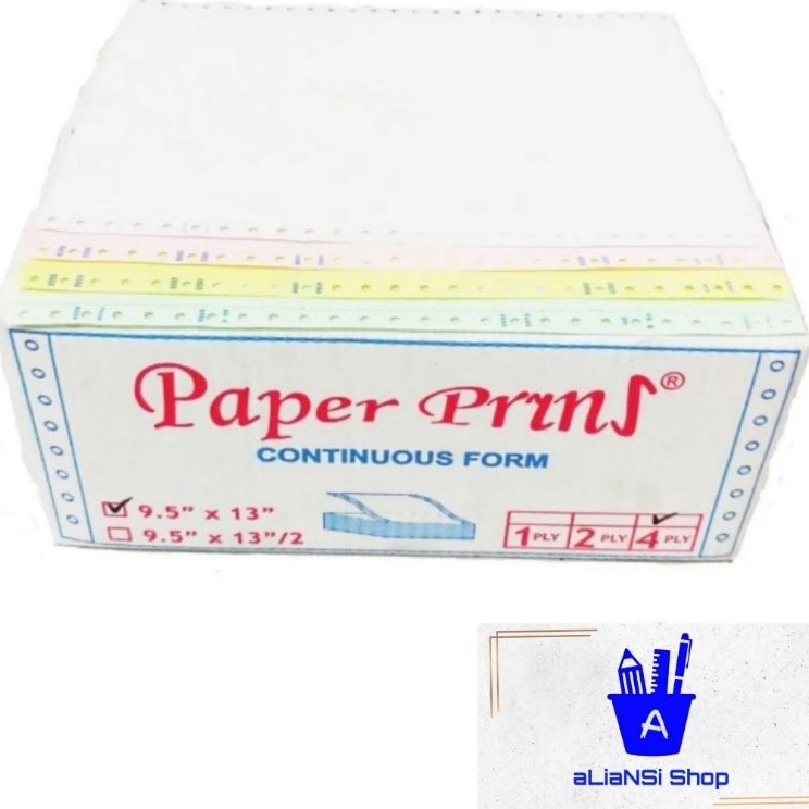 

CHGHG614 Continuous Form 95 x 13 4 PLY merk PAPERPRYNS