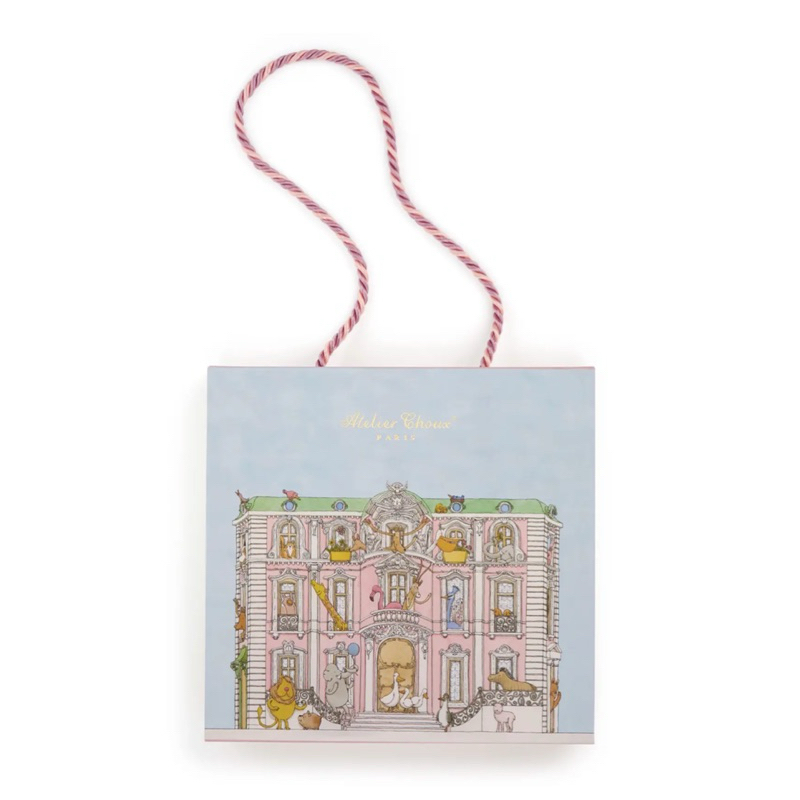 

ATELIER CHOUX MONCEAU MANSION GIFT BOX/kotak hadiah newborn gift/swaddle box/kotak kado