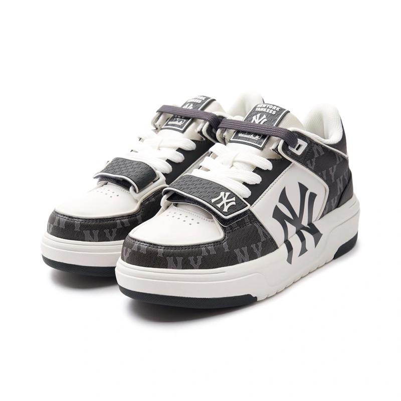 MLB Korea Chunky Liner Mid Denim New York Yankees Black