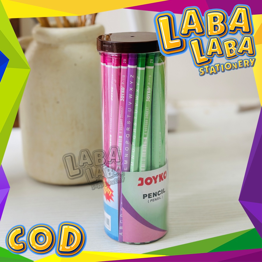 

LabaLabaStationery Pensil 2B Joyko Toples P-119 (48 PCS)