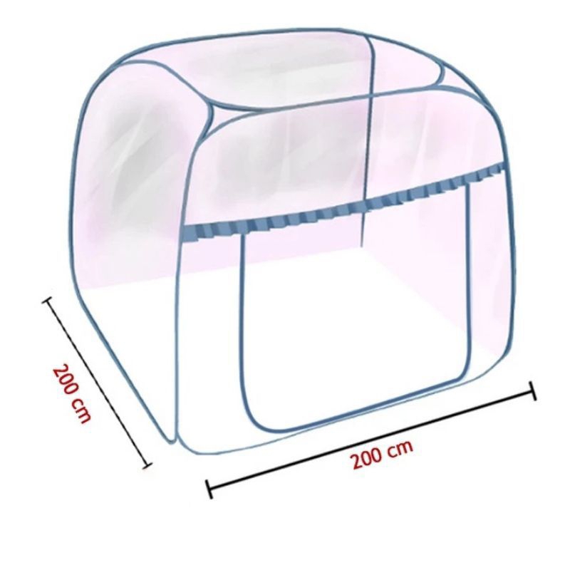 Kelambu Lipat Kelambu Tenda Original Kelambu Jumbo Perlengkapan Kamar Tidur