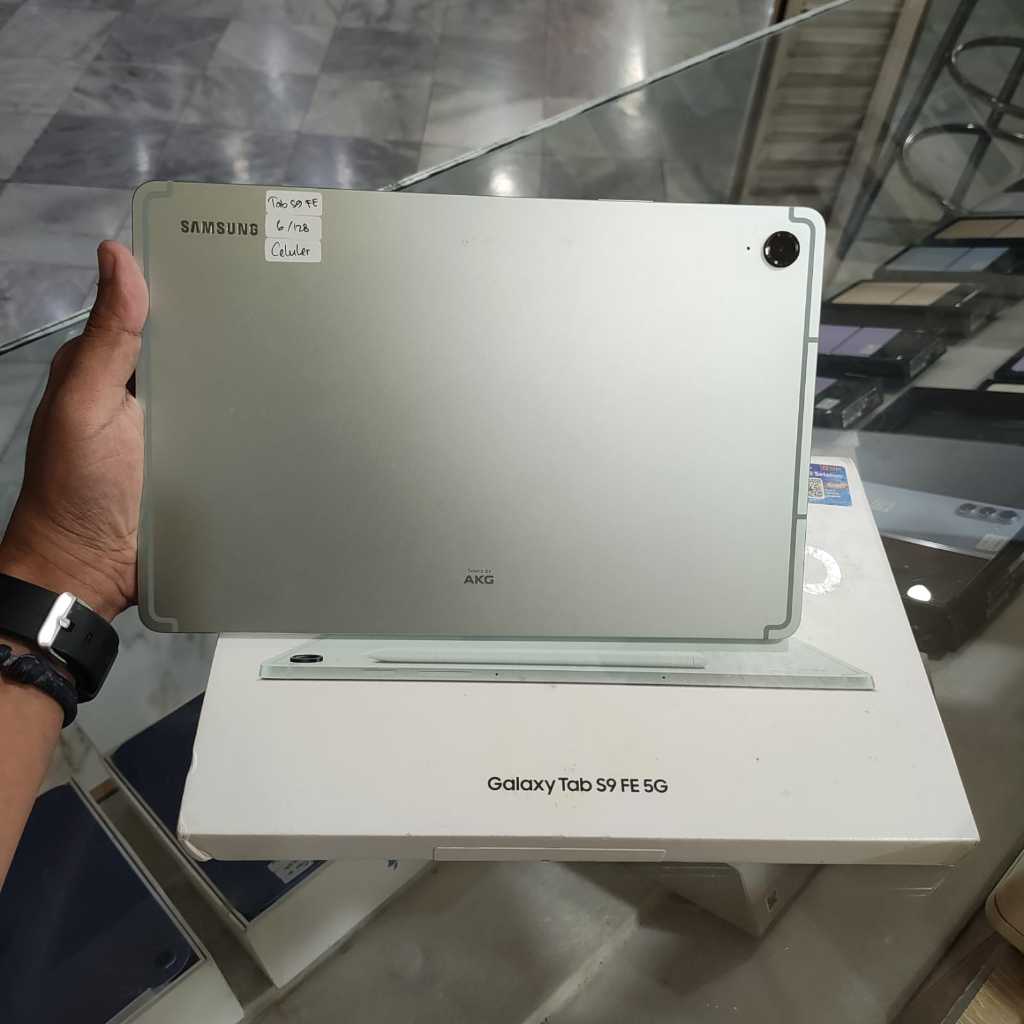 Samsung Tab S9 FE 5G Ram 6GB Rom 128GB Wifi | Cellular ( Second )