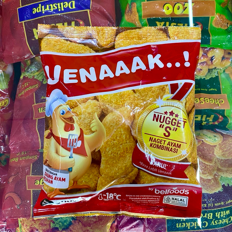 

Uenaaak Belfoods Chicken Nugget S 500gr