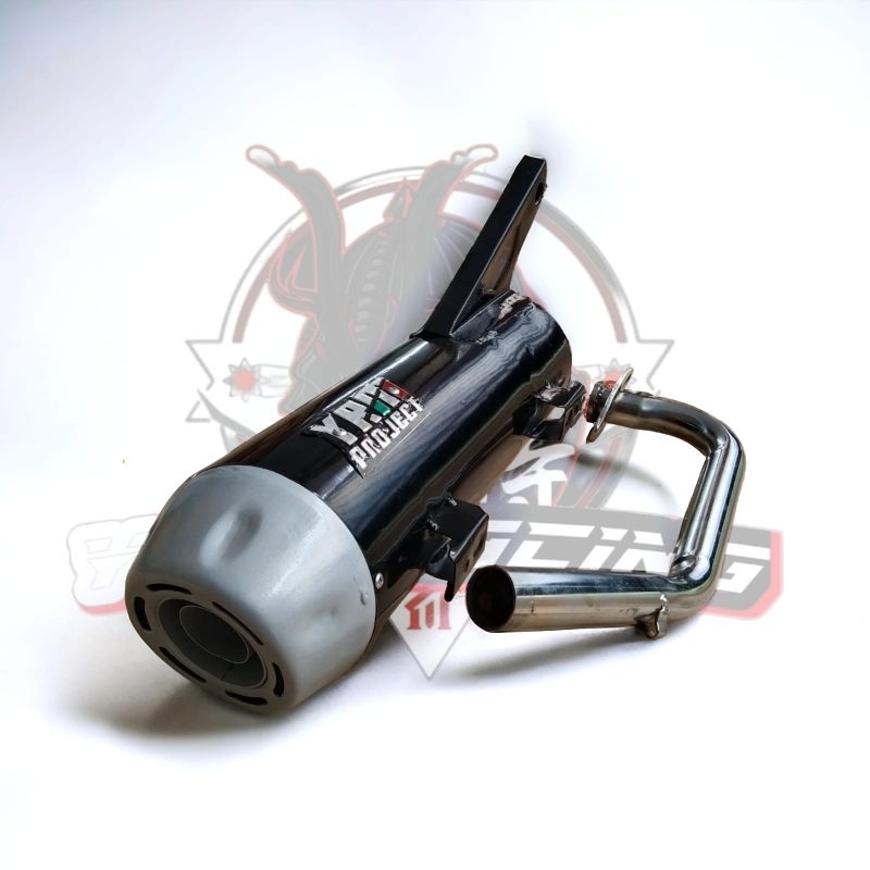 knalpot Tsugigi Ngebass Adem FULLSET Knalpot STD Racing Mio Sporty, Mio Soul karbu, Mio smile, Beat 