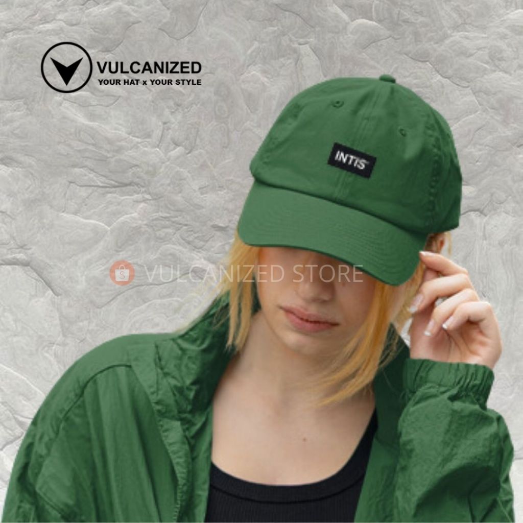 Intis Topi Baseball Polo Caps Basic - Army