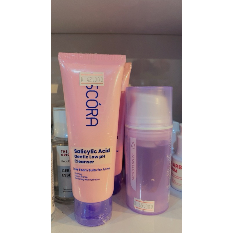 SCORA FACIAL WASH GENTLE LOW PH CLEANSER