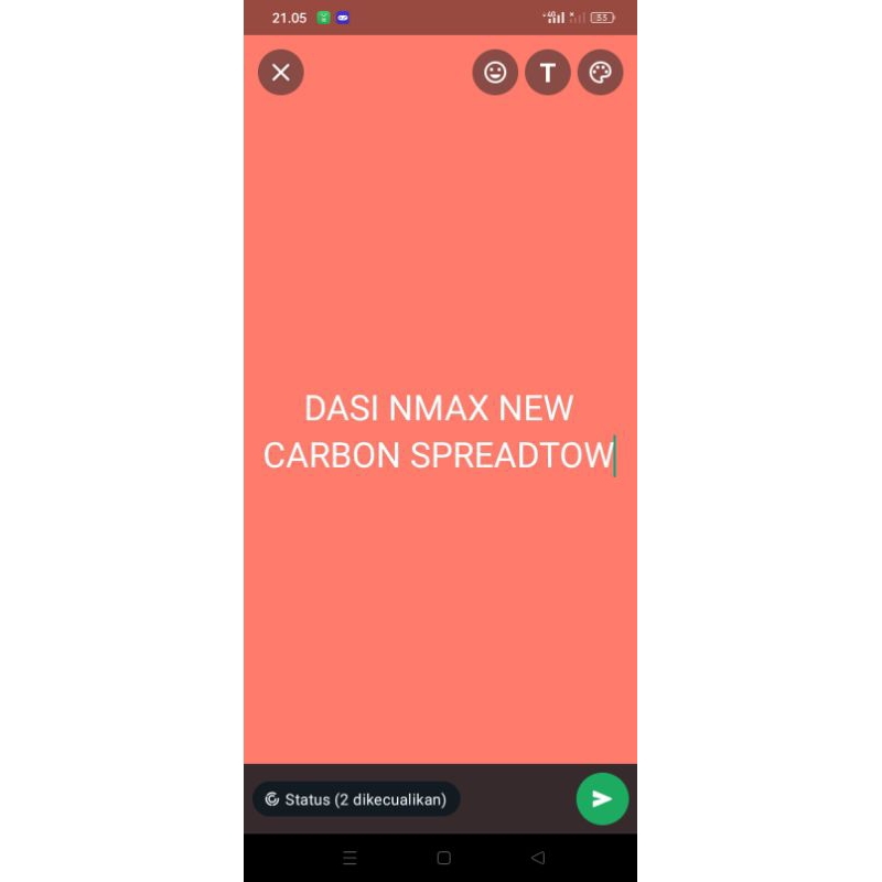 DASI NMAX NEW CARBON SPREATOW