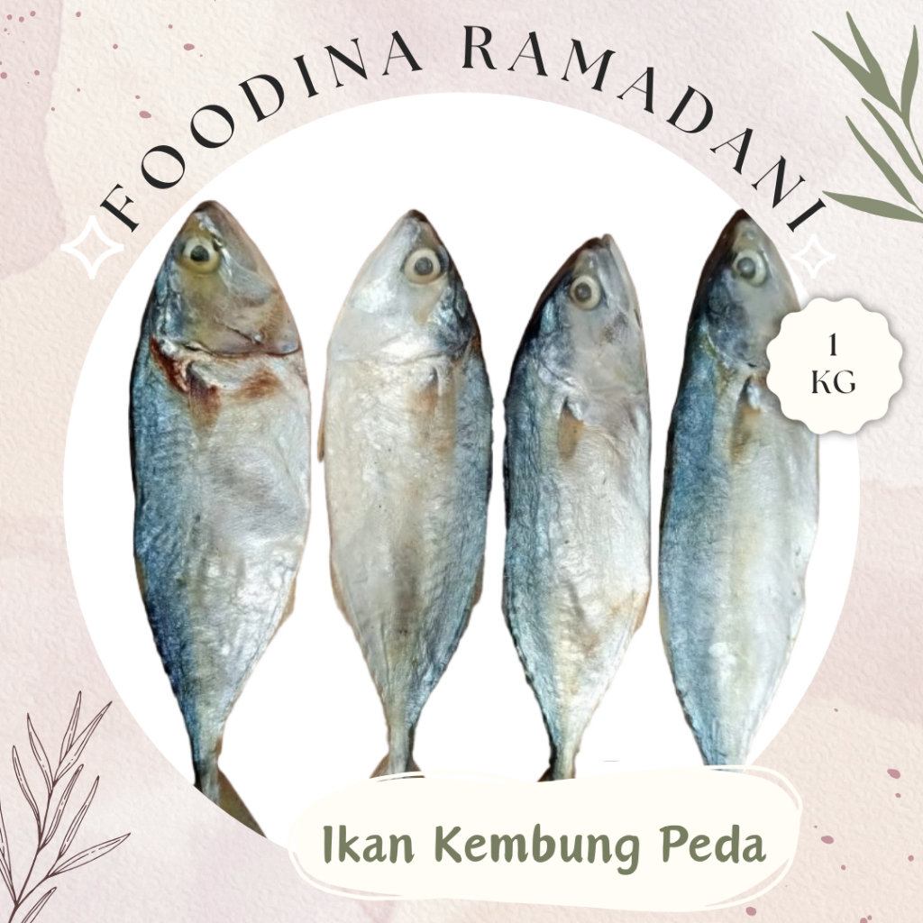 

IKAN KEMBUNG Peda Putih Ikan Asin - Salted Fish Fresh [ Berat 1.000gr ] Harga Per KG