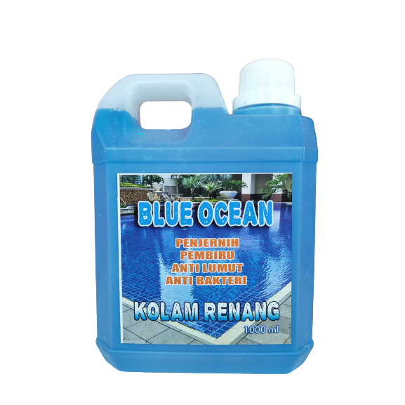 RB BLUE OCEAN 1 liter Anti alga Pembiru kolam renang Anti Kuman Anti lumut