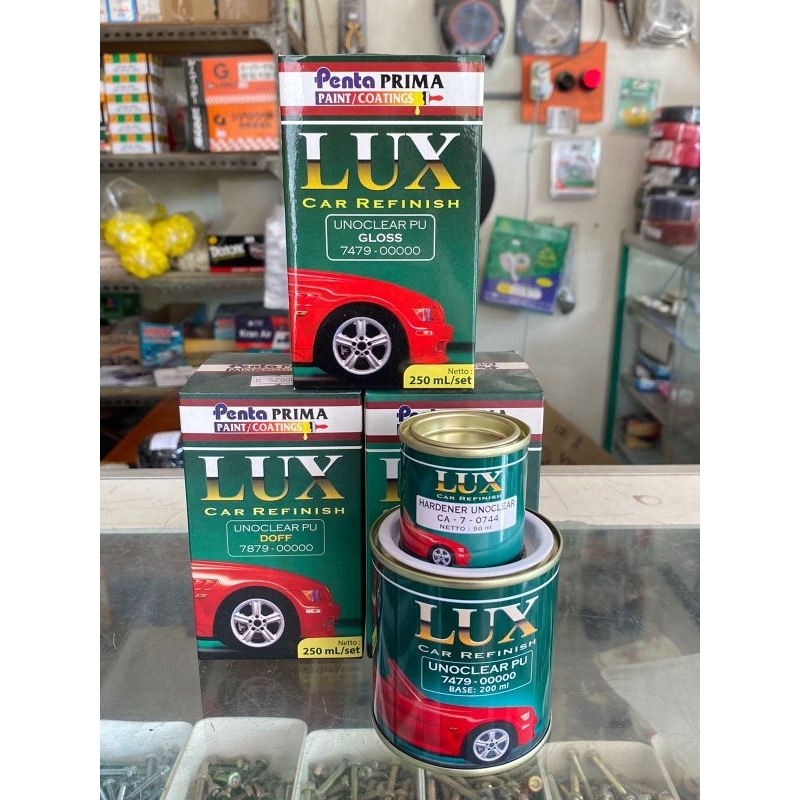 LUX CAR REFINISH GLOSS PENTA PRIMA CAT PU CLEAR LUX 250g