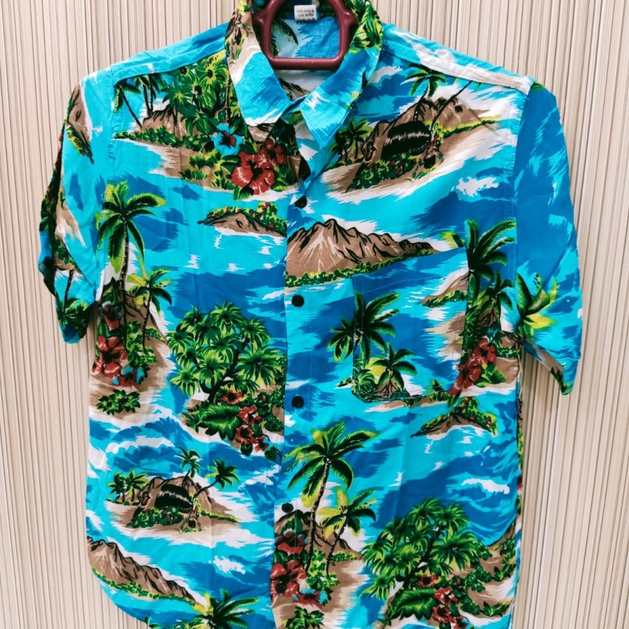 Baju pantai/baju pantai anak/kemeja pantai/kemeja pantai anak