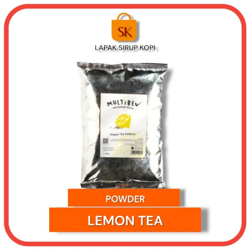 

Lemon tea powder Multibev 1kg -minuman bubuk rasa lemontea