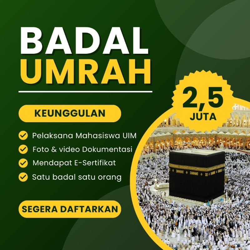 Badal Umrah Badal Umroh oleh Mahasiswa / Penuntut Ilmu Saudi