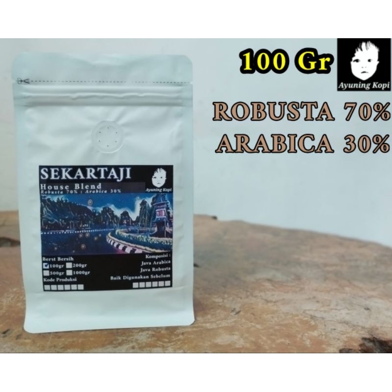 

SEKARTAJI HOUSE BLEND Robusta 70% Arabika 30%