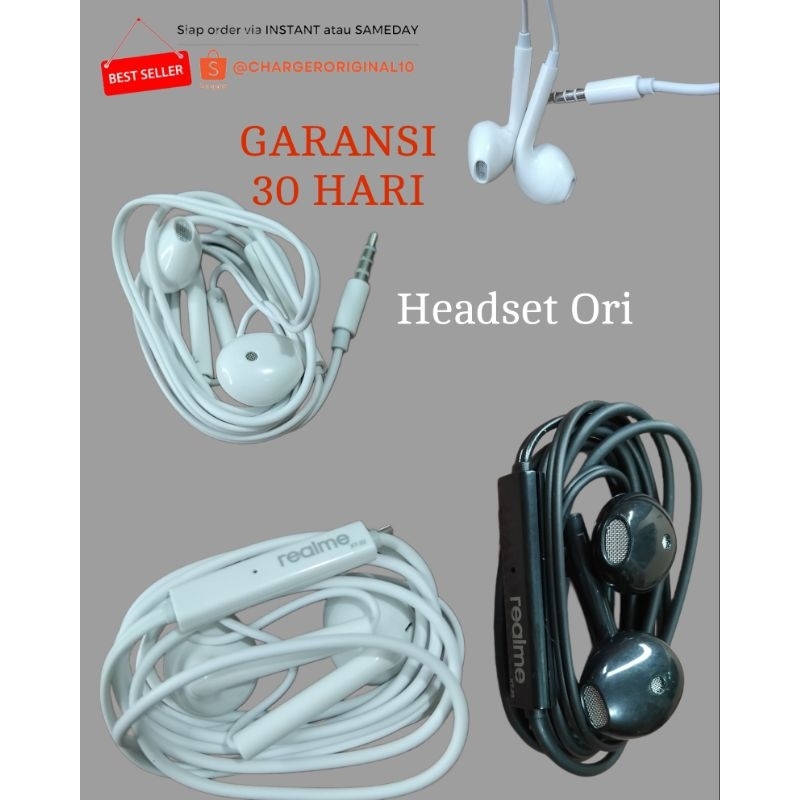 TERMURAH realme Headset C53 C67 Headset realme9 realme10 StreoBass SUPERBASS Earphone Megabass STERE