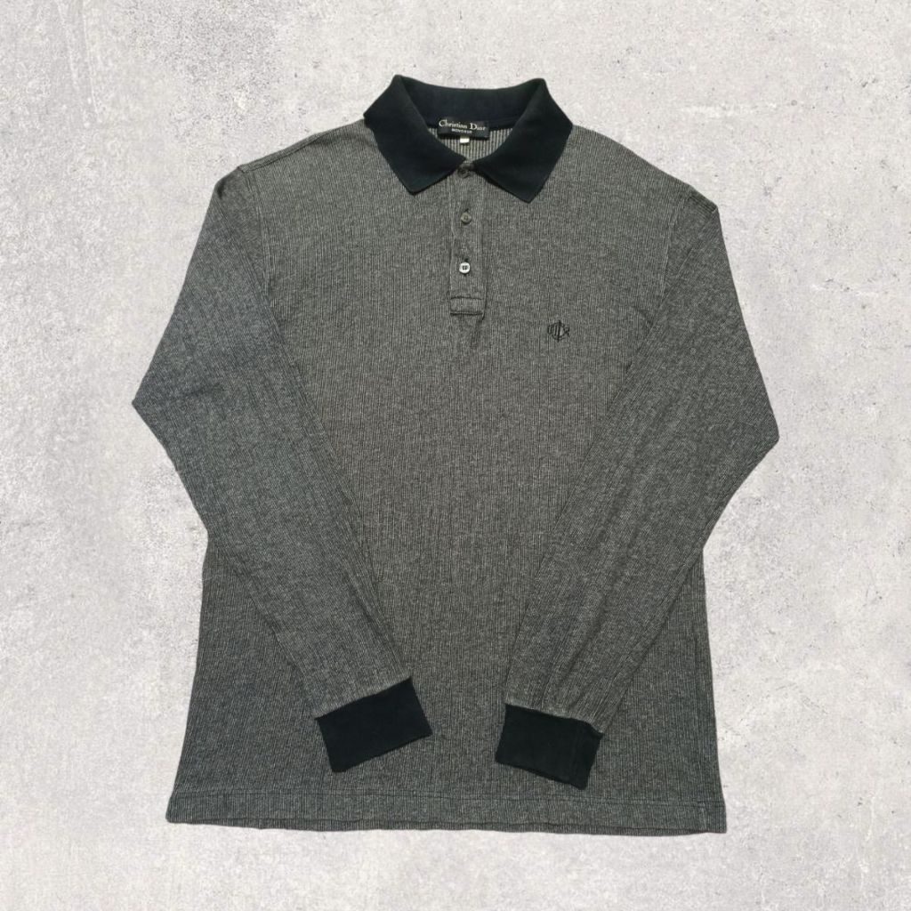 VINTAGE POLO SHIRT BY CHRISTIAN DIOR SECOND ORIGINAL