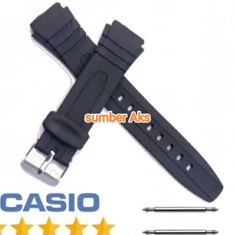 Strap Tali Jam Tangan Casio AW48 AW-48 AW-48H Tali Jam Casio AW49 AW49H AW-49H Bonus pen tali