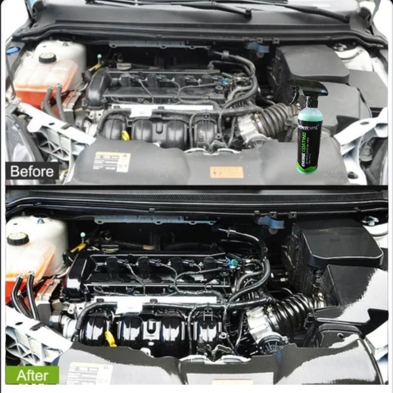 Fantastic XmL Engine Coating membersihkan kerak mesin mobil motor look new