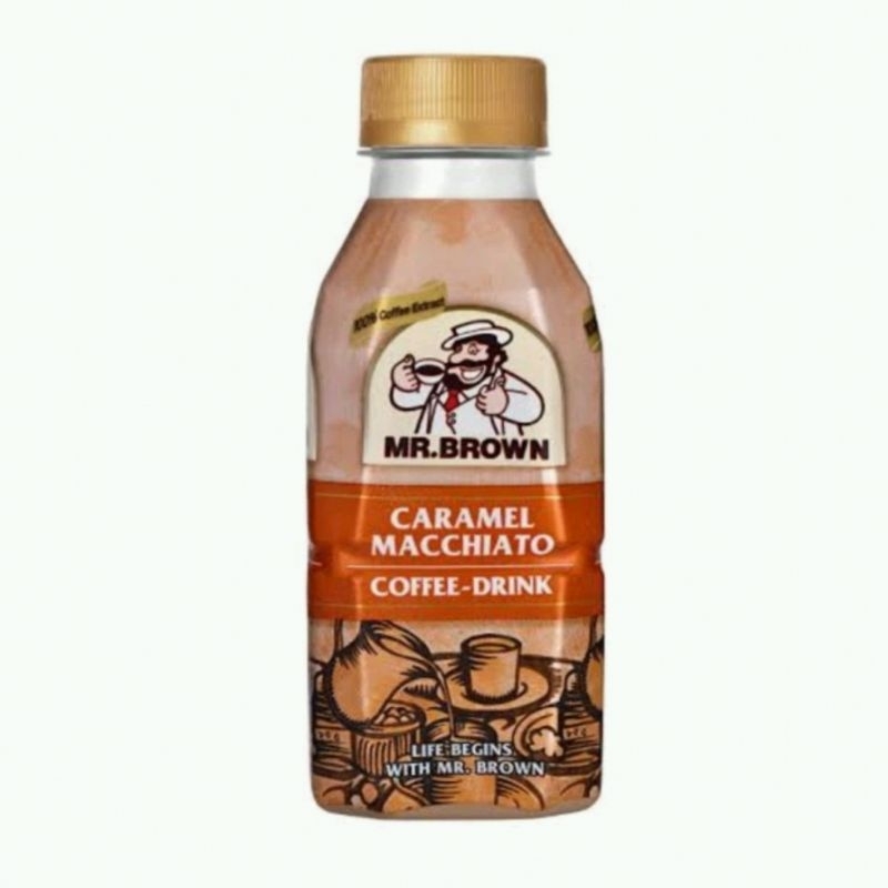 

Mr.Brown Caramel Macchiato Coffee Drink 330ml