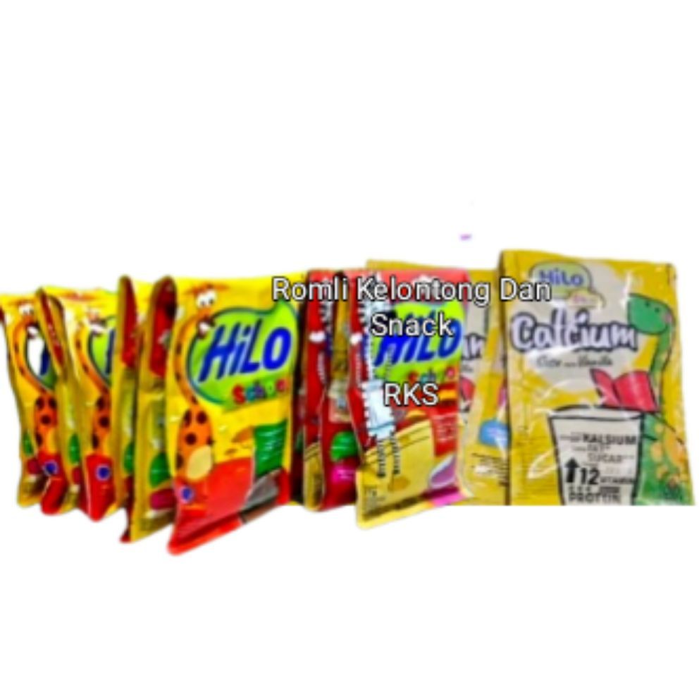 

HiLo School HiLo Active Coklat / Strawberry / Susu Vanilla 1 Renceng isi 10 Sachet