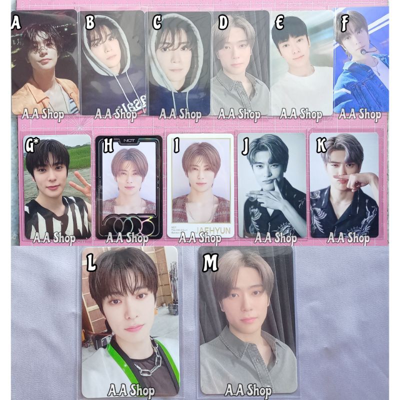 Ready (GET DISC 3k-7k) Jaehyun Photocard Official Seoul City Trading Card NCIT Night Hoodie Hologram